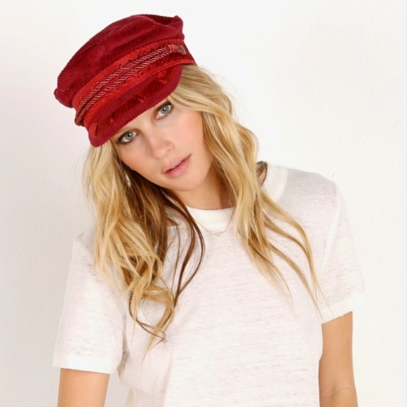 Free People Brixton Albany corduroy braided cap NWOT - Medium - Picture 2 of 8